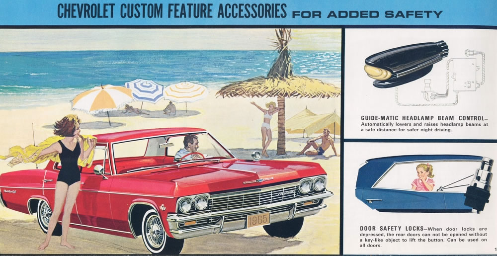 1965 Chevrolet Accessories Booklet Page 14